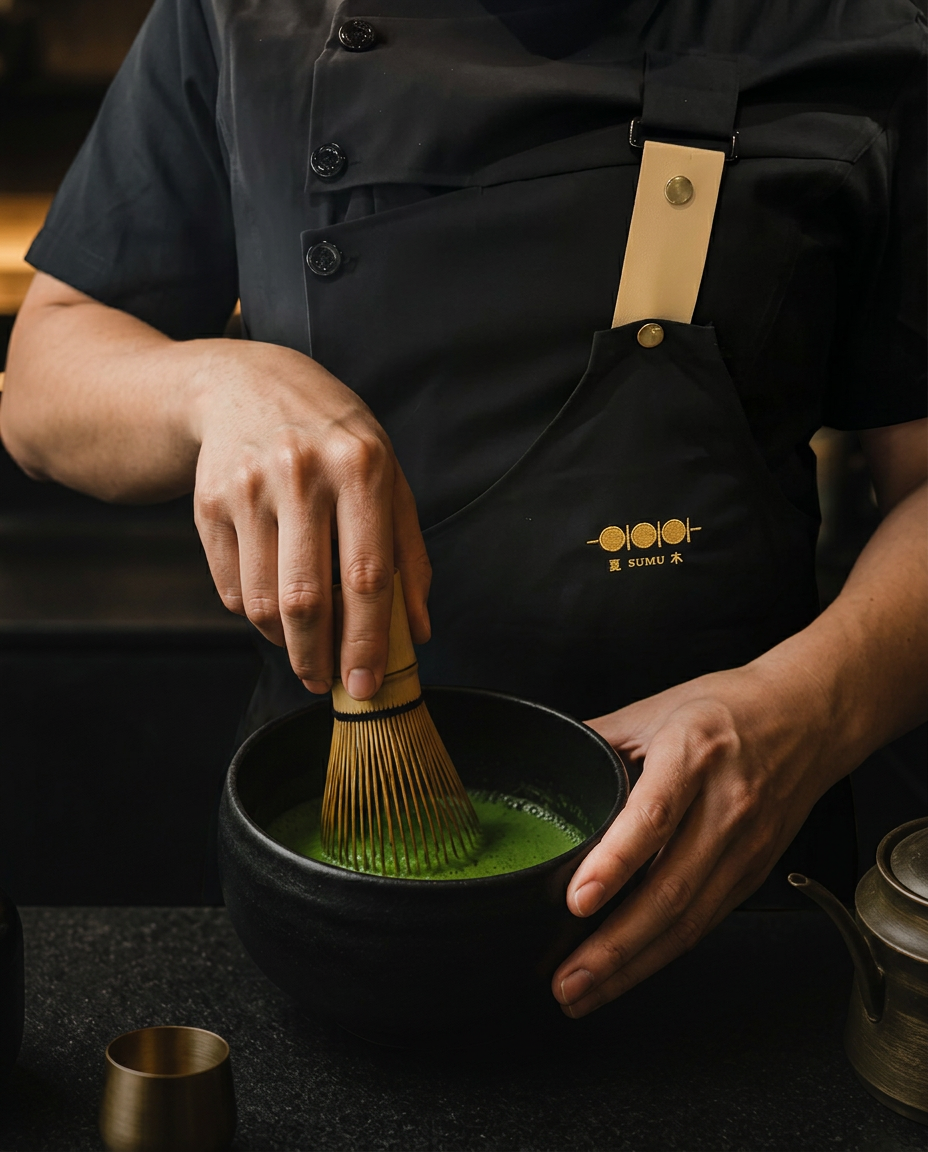 A quiet moment at the SUMU counter